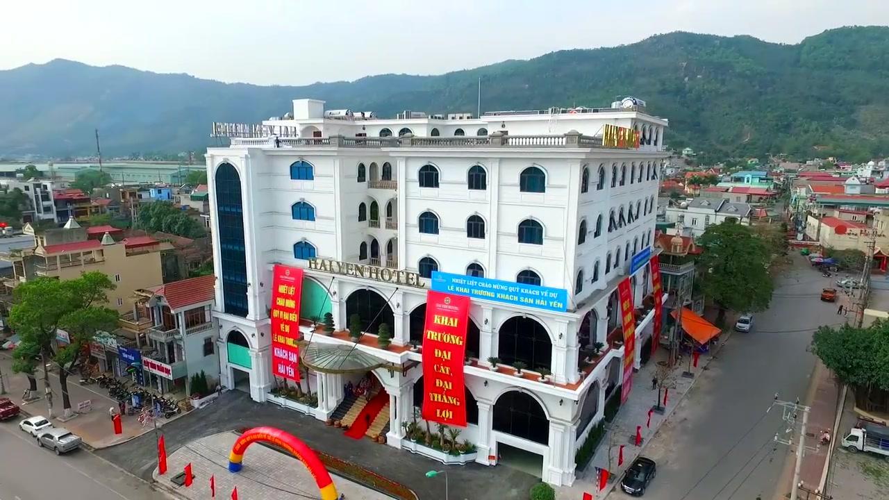 Hai Yen Luxury Hotel Cam Pha Exterior photo